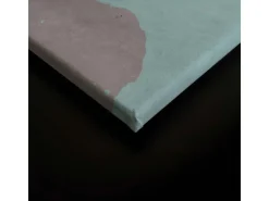 Bricoflor Skandinavisches Leinwandbild In Pastellfarben Wohn Und Schlafzimmer Bild Auf Leinwand Im Scandi Stil Modernes Wandbild Mit Abstraktem Muster