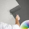 Bricoflor Uni Tapete mit Putzstruktur Einfarbige Vliestapete Hell zum überstreichen für Flur und Wohnzimmer Vlies Wandtapete mit Vinyl überstreichbar* Überstreichbare Tapeten