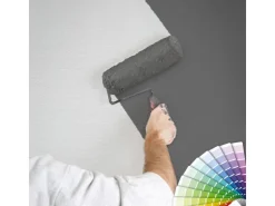 Bricoflor Vlies Strukturtapete überstreichbar Weiße Uni Vliestapete mit Vinyl Struktur Einfarbige Tapete Ideal zum überstreichen* Überstreichbare Tapeten