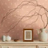 Bricoflor Vliestapete In Apricot Gold Elegante Tapete Im 20Er Jahre Stil Mit Metallic Effekt Vlies Mustertapete Für Schlafzimmer* Tapetenmuster