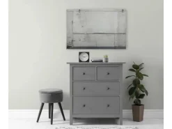 Bricoflor Wandbild Im Industrial Style Alte Wand Deko Bild In Betonoptik Industrie Design Leinwandbild In 90 X 60 Cm Für Küche
