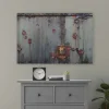 Bricoflor Wandbild In Metall Optik Grau Braun 90 X 60 Cm Leinwandbild Im Industrial Style Deko Bild In Rost Optik Für Wohnzimmer