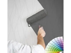 Bricoflor Weiße Vliestapete mit Muster Geschwungene Linien Tapete überstreichbar Gemusterte Vlies Wandtapete Schlicht für Schlafzimmer und Esszimmer