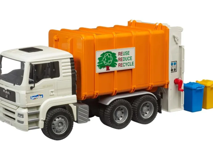Bruder Spielzeug MAN TGA Müll-LKW Hecklader* Geschenkartikel
