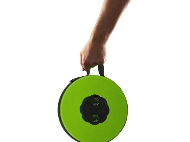 CALIMA Campinghocker Faltbar Höhenverstellbar ø 25 cm* Hocker