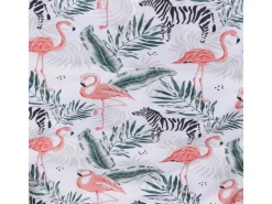 Campingstuhl Palmelo Faltbar Flamingo-Print 95 cm x 63 cm x 85,5 cm* Stühle