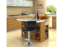 CCLIFE 2er Set Barhocker Hocker Höhenverstellbar 62cm-82cm* Hocker