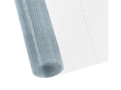 CCLIFE Hühnerzaun Geflügelnetz 6.3mm Maschenweite 50cm Höhe 5m Länge Verzinkt Silber* Kleintierbedarf