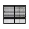 Cocoon Home Concepts Holz Jalousien 90 x 240 50mm Lamellen Schwarz* Jalousien