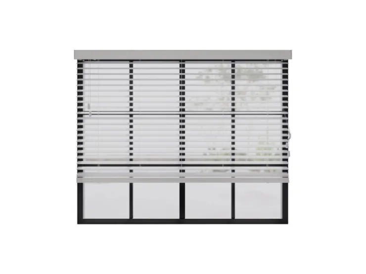 Cocoon Home Concepts Holz Jalousien 100 x 175 50mm Lamellen Weiß* Jalousien
