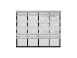 Cocoon Home Concepts Holz Jalousien 110 x 175 50mm Lamellen Weiß* Jalousien