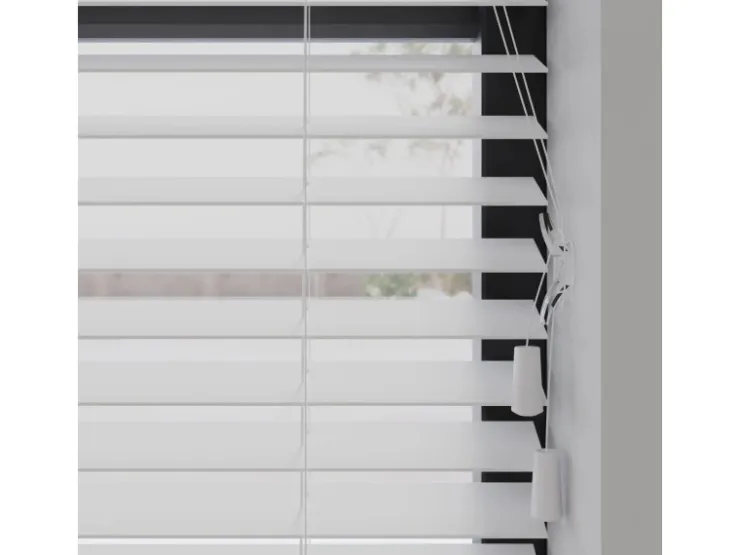 Cocoon Home Concepts Holz Jalousien 110 x 175 50mm Lamellen Weiß* Jalousien