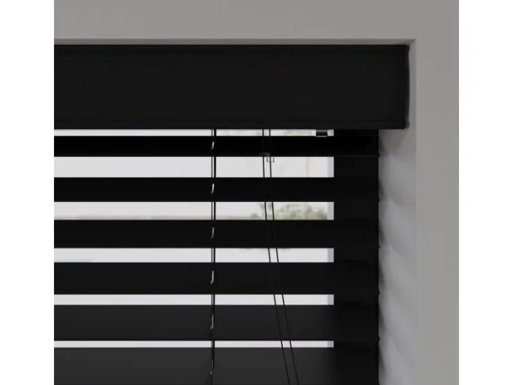 Cocoon Home Concepts Holz Jalousien 70 x 175 50mm Lamellen Schwarz* Jalousien