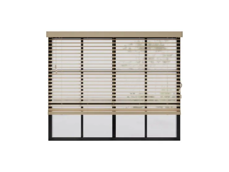 Cocoon Home Concepts Holz Jalousien 220 x 240 50mm Lamellen Naturel* Jalousien