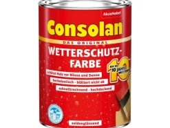 Consolan Wetterschutzfarbe seidenglänzend 2,5 l* Holzfarben