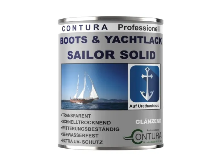CONTURA Boots & Yachtlack Bootslack Holzlack Hartlack Klarlack 250ml Glänzend