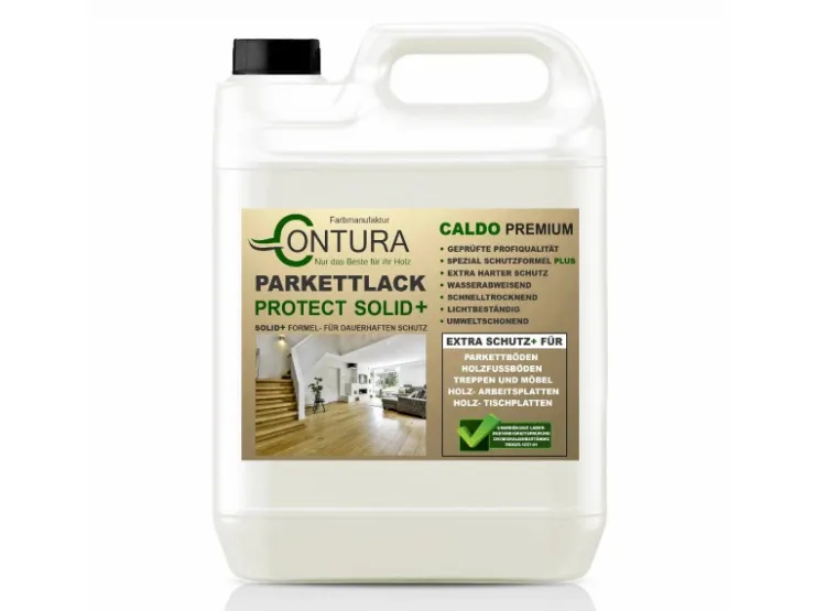 CONTURA Premium Protect Parkettlack Treppenlack Dielenlack Fußbodenlack Matt 5 Liter* Speziallacke