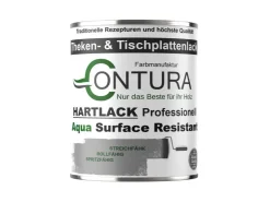 CONTURA Tischplattenlack Hartlack Treppenlack Lack & Universallack Grundierung Seidenglänzend 750ml