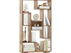 Costway Bücherregal mit 9 Fächern Standregal 120cm* Bücherregale