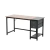 Costway Schreibtisch mit 2 Schubladen Großer PC-Tisch Zuhause* Tische