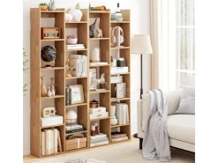 Costway 12-stöckiges Bücherregal mit Anti-Kipp-Sicherungen* Bücherregale