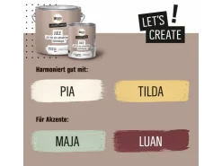 CREATE! by OBI Lieblingsfarben Wandfarbe Jule matt 2,5 l