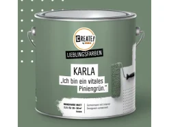 CREATE! by OBI Lieblingsfarben Wandfarbe Karla matt 2,5 l* Innenfarben