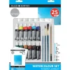 Daler Rowney Simply Aquarellfarbenset sortierte Farben 25 teilig