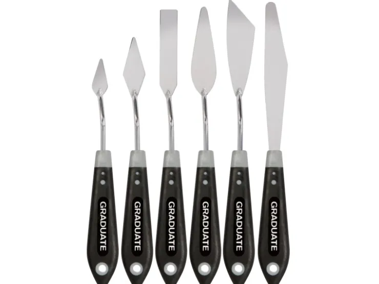 Daler-Rowney Daler-Rowney Palettenmesser-Satz 6 sortierte Messer* Künstlerzubehör