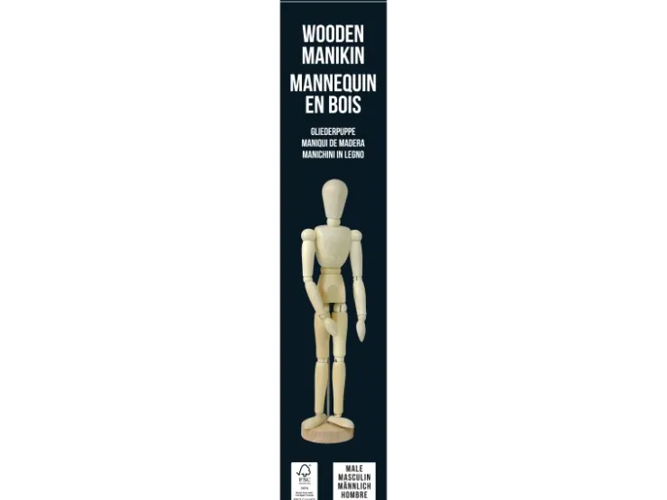 Daler Rowney Daler-Rowney Gliederpuppe Männlich 30 cm* Künstlerzubehör