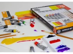 Daler-Rowney Simply Acryl-Mal-Set sortierte Farben 25 teilig