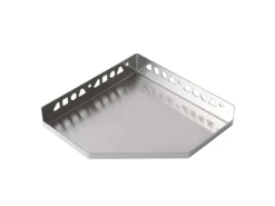 Dalsys Duschablage Befliesbar 200mm x 200mm Edelstahl Silber