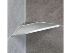 Dalsys Duschablage Befliesbar 310mm x 130mm Edelstahl Silber* Eckregale
