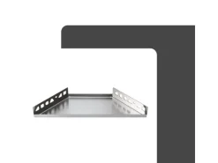 Dalsys Duschablage Befliesbar 310mm x 130mm Edelstahl Silber* Eckregale