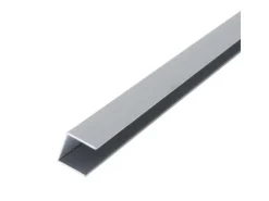Dalsys Fliesenschiene U-Profil 2,5m x 25mm Edelstahl Poliert