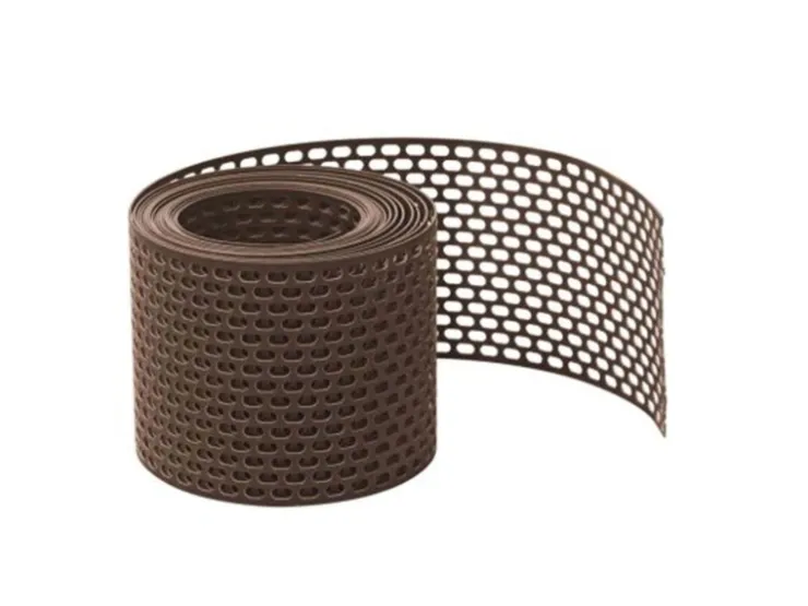 DAPRONA Vogelschutzgitter Lüftungsband PVC 5m x 80mm Belüftung