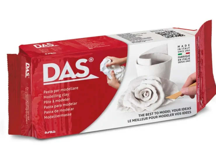 DAS Lufthärtende Modelliermasse 1000 g Weiß* Weißlacke