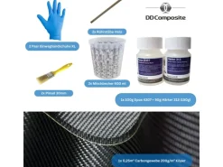 DD Composite Carbon Komplett-Set 0,25m² Köper* Bastelzubehör