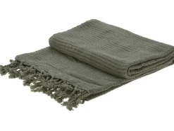 Decke Baumwolle 130 cm x 170 cm Farbauswahl
