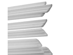 Decorate Zierprofil-Set XZL06 Weiß 12 x 2 m* Zierprofile|Deckenplatten