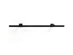 Deco-Raum Gardinenschiene nach Maß 1-Lauf Cube Schwarz 180cm