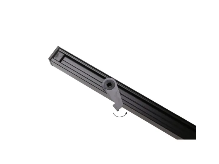 Deco-Raum Gardinenschiene nach Maß 1-Lauf Square 60cm* Vorhänge