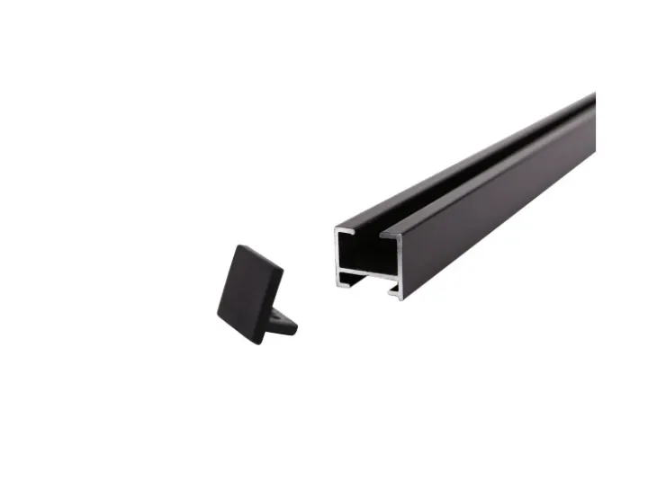 Deco-Raum Gardinenschiene nach Maß 1-Lauf Square 60cm* Vorhänge