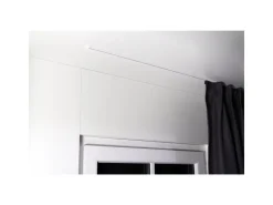 Deco-Raum Gardinenschiene nach Maß 1-Lauf Deckenmontage Minimal 330cm