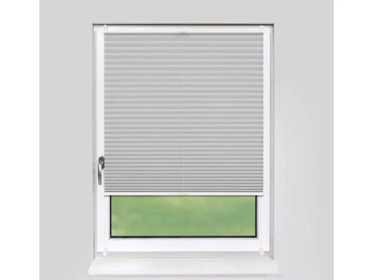 Deco-Raum Plissee Basic ohne Bohren 60x150cm Blickdicht Klemmfix* Plissees