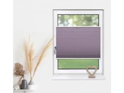 Deco-Raum Plissee Basic ohne Bohren 110x150cm Blickdicht Klemmfix