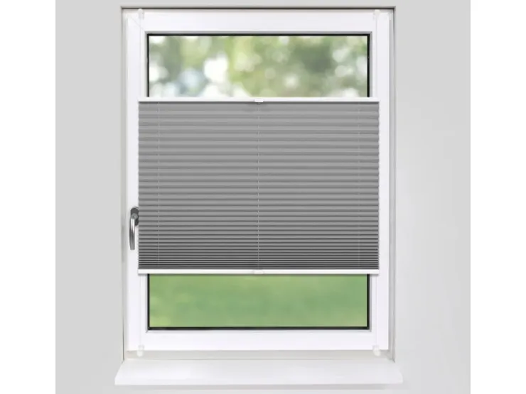 Deco-Raum Plissee Basic ohne Bohren 120x150cm Blickdicht Klemmfix* Plissees