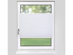 Deco-Raum Plissee Basic ohne Bohren 95x150cm Blickdicht Klemmfix