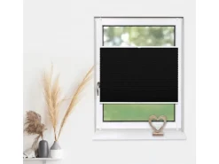 Deco-Raum Plissee Basic ohne Bohren 75x150cm Blickdicht Klemmfix