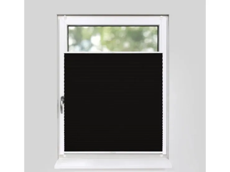 Deco-Raum Plissee Basic ohne Bohren 75x150cm Blickdicht Klemmfix